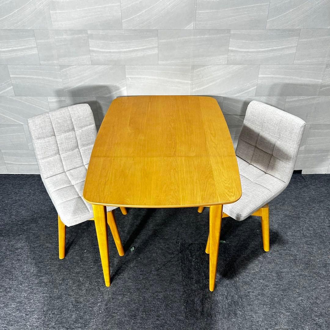 引取限定価格 ニトリ ダイニング3点セット テーブル チェア d4826