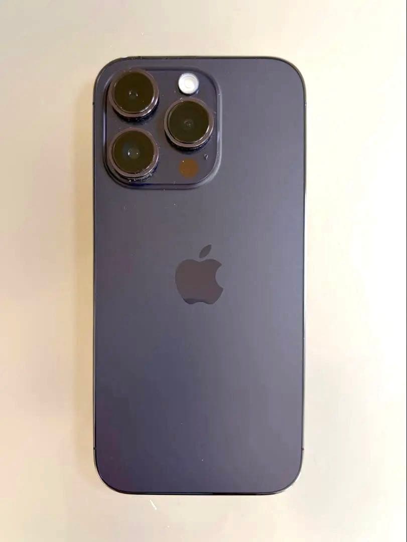 【美品】iPhone 14 Pro ディープパープル　512GB SIMフリー