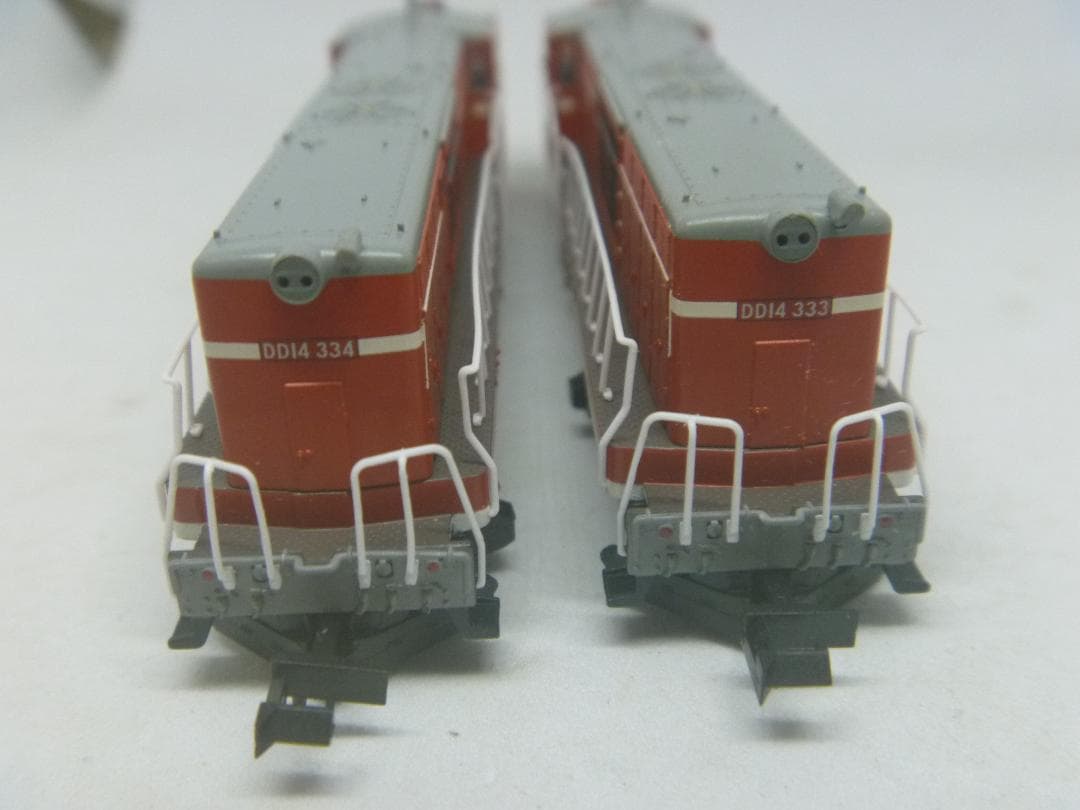 Nゲージ　DD14形ディーゼル機関車 333・334号機 標準色 重連セット
