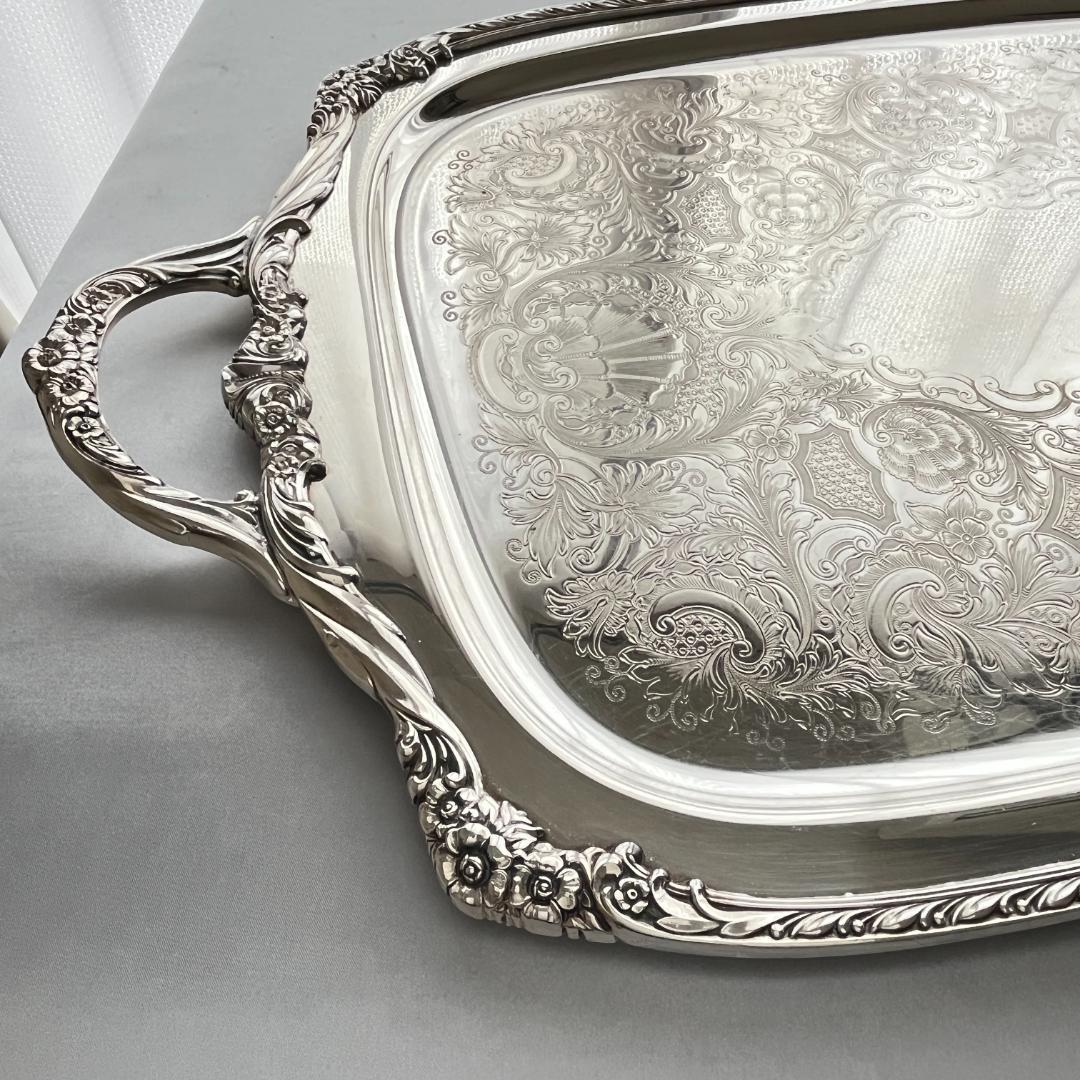 【Rogers Brothers】 HERITAGE ギャラリートレー 71cm