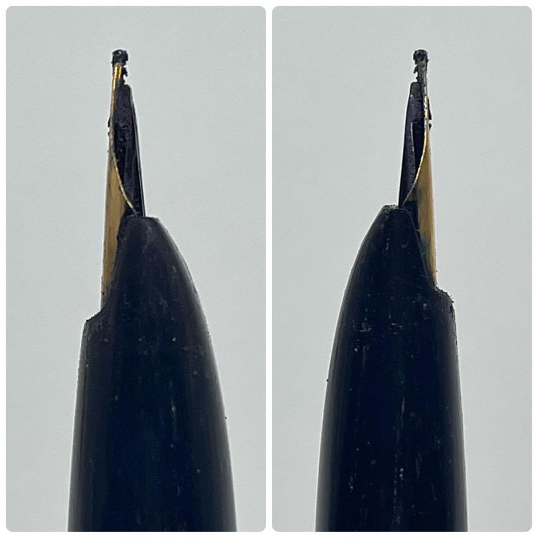 プラチナ万年筆 黒　18K ペン先ゴールド　中字　platinam