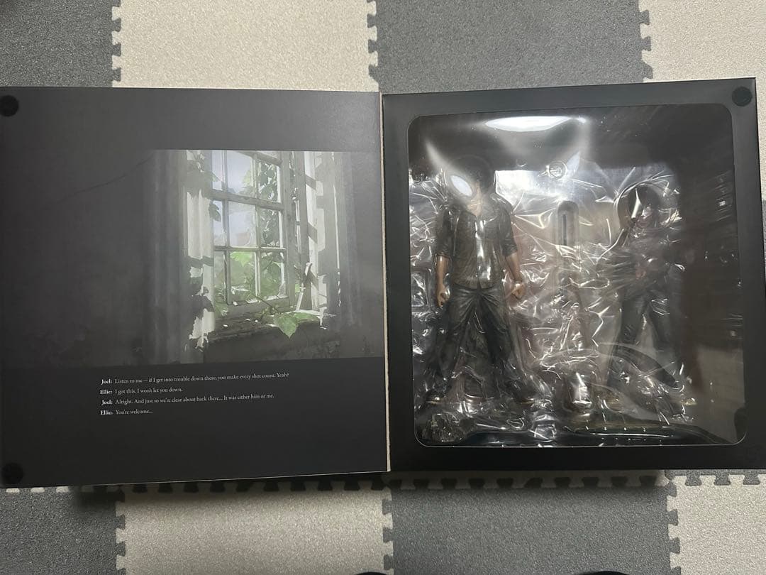The last of us フィギュア　ジョエル&エリー