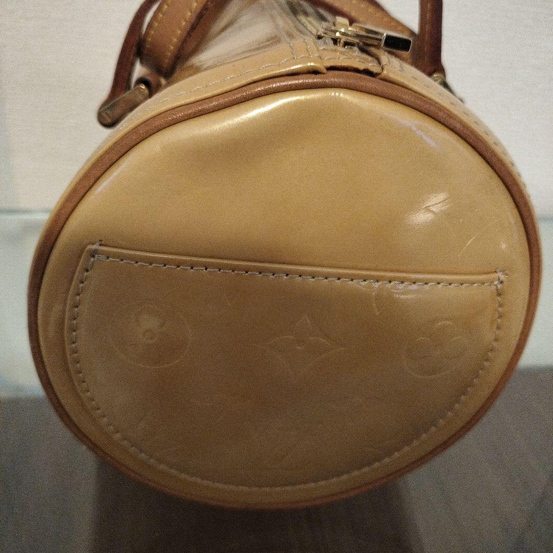 Louis Vuitton ヴェルニ、ボストンバッグ ベージュ