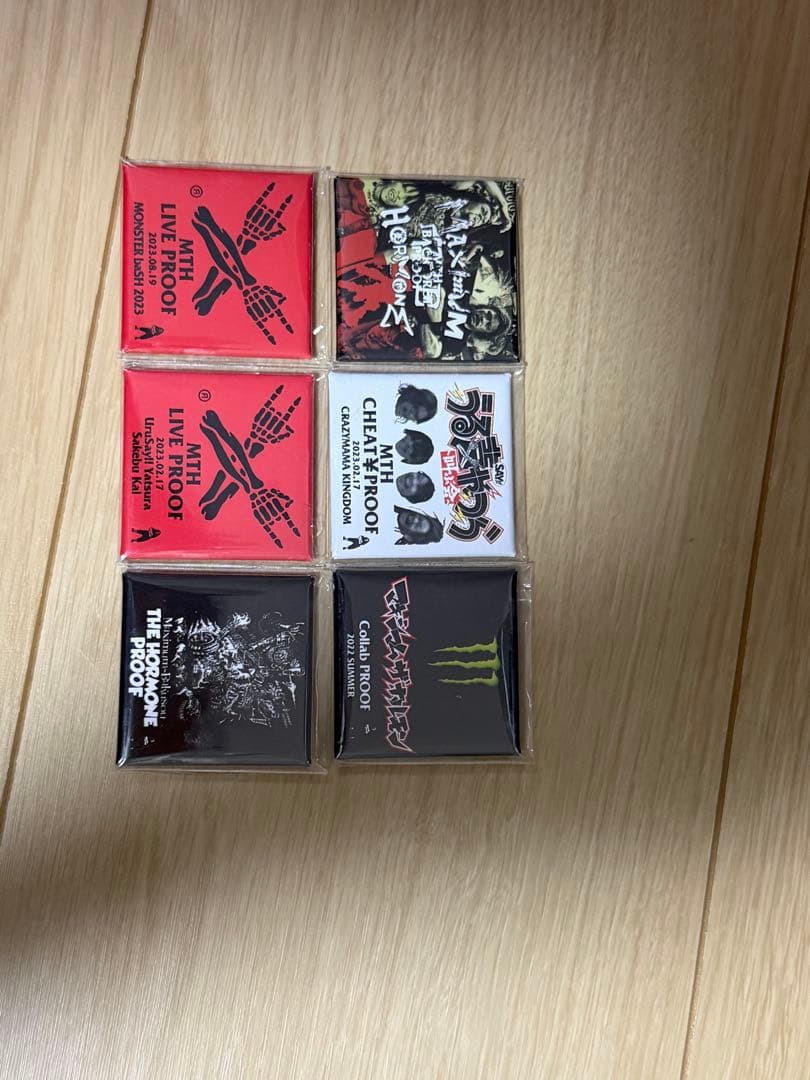 マキシマムザホルモン　プルーフ6種セット