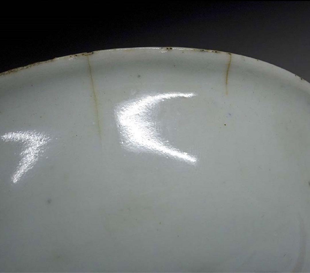 中国 明朝 古染付 梅花文様 魯山人 愛玩 向付 懐石 茶道 骨董 古美術