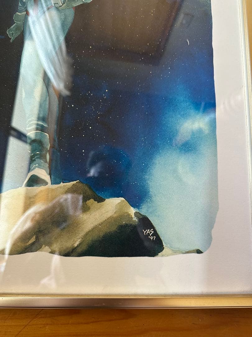 ファースト　ガンダム　リトグラフ　試刷りの為　世界で1枚　レア　大河原邦男　直筆