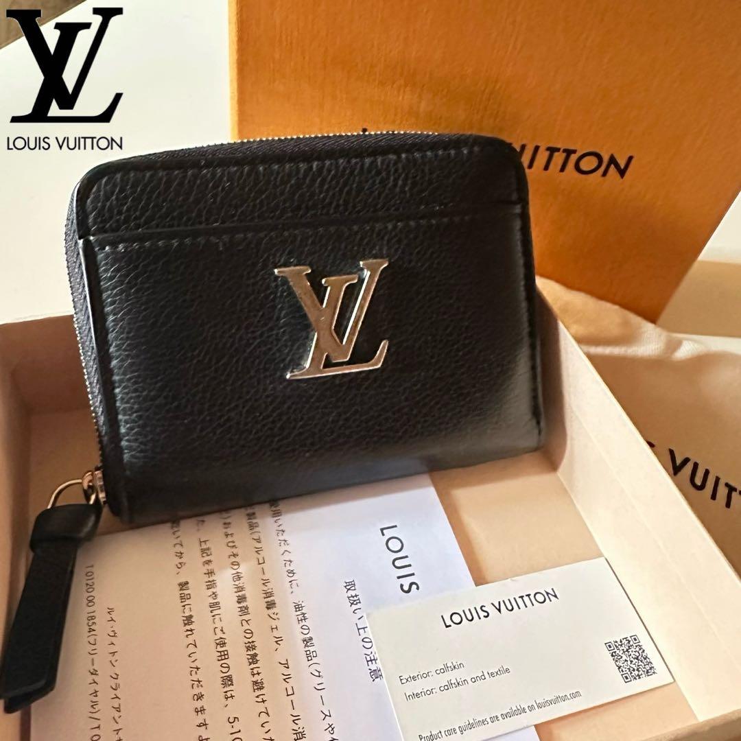 美品 付属品完品 ルイヴィトン ロックミー ジッピー パース ブラック