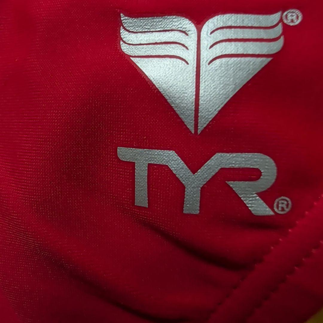 TYR 競泳水着 GUARD 赤・黄
