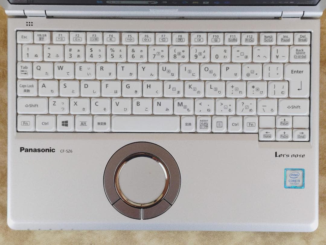 Windowsノート本体 Panasonic Let's note CF-SZ6 i5/8GB/512GB