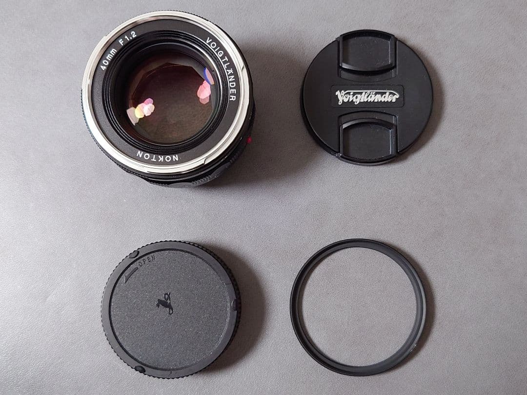 Voigtländer Nokton 40mm F1.2 VMマウント　レンズ