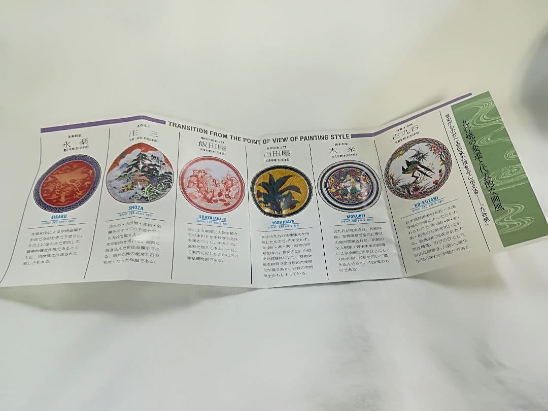 九谷焼 香籠 九谷 花鳥唐草 角香炉 白雅作 新品未使用 レア アンティーク