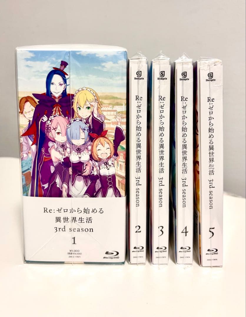 リゼロ BluRay 3rd season