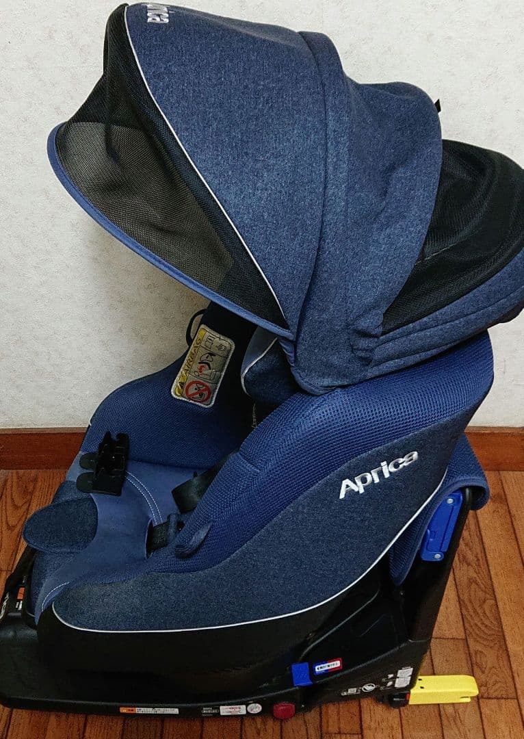 Aprica ネイビー クルリラ プレミアム ISOFIX チャイルドシート