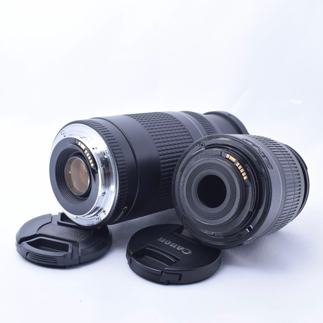 ❤️極美品❤️Canon Kiss X7 ダブルレンズセット✨大容量SD＆お手入れ付