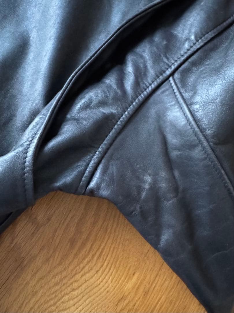 Schott レザーシングルライダースジャケット