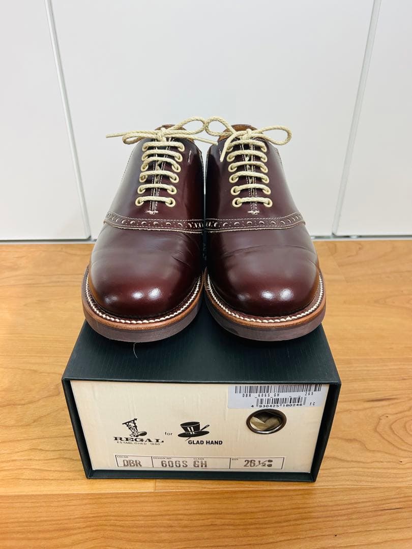 REGAL×GLADHAND サドルシューズ 26.5cm