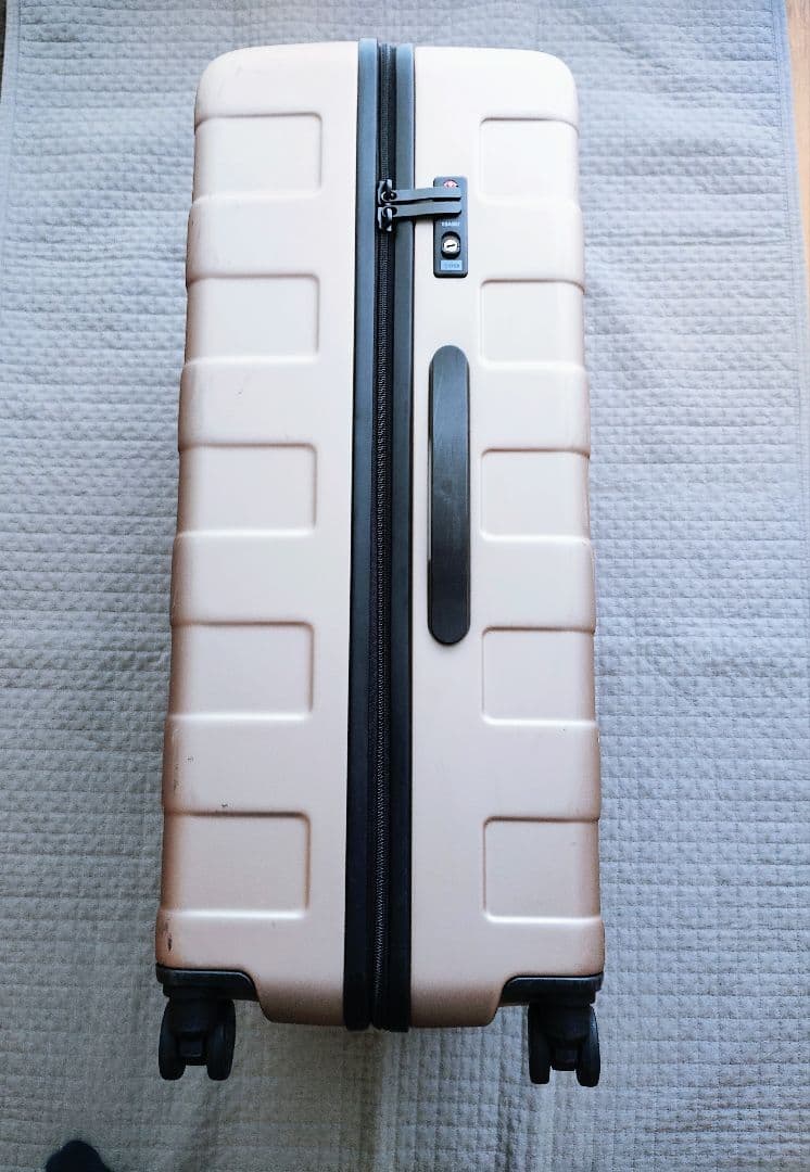 無印良品　ベージュ キャリーケース　105L