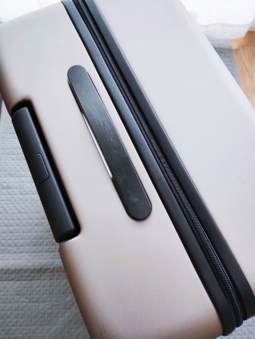 無印良品　ベージュ キャリーケース　105L