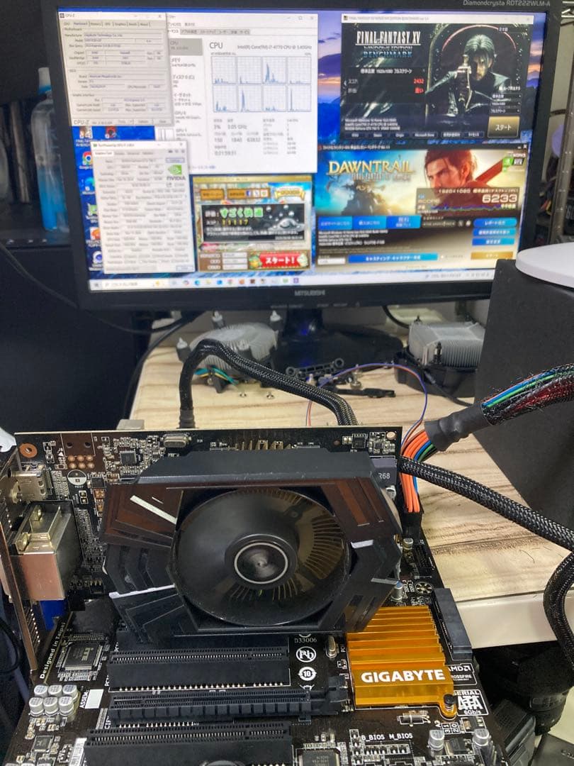 【週末値引き中！】gtx750ti i7-4770,H97,16gb,256gb