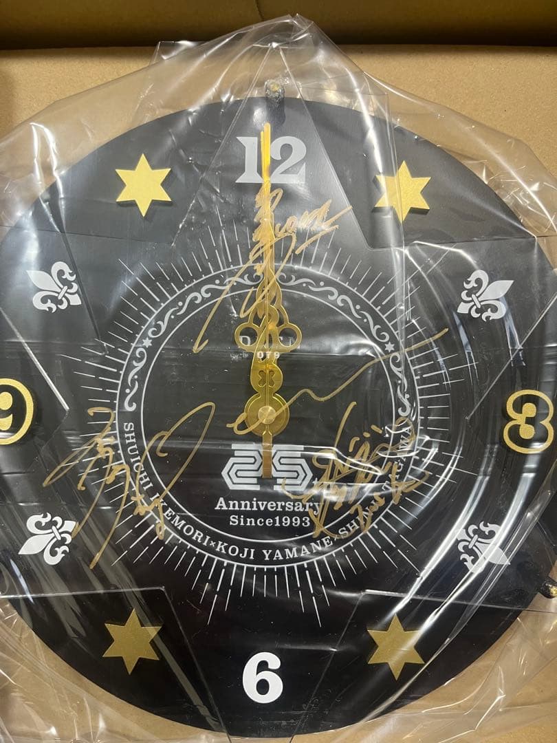 DEEN 2018 25周年 掛け時計 サイン入り