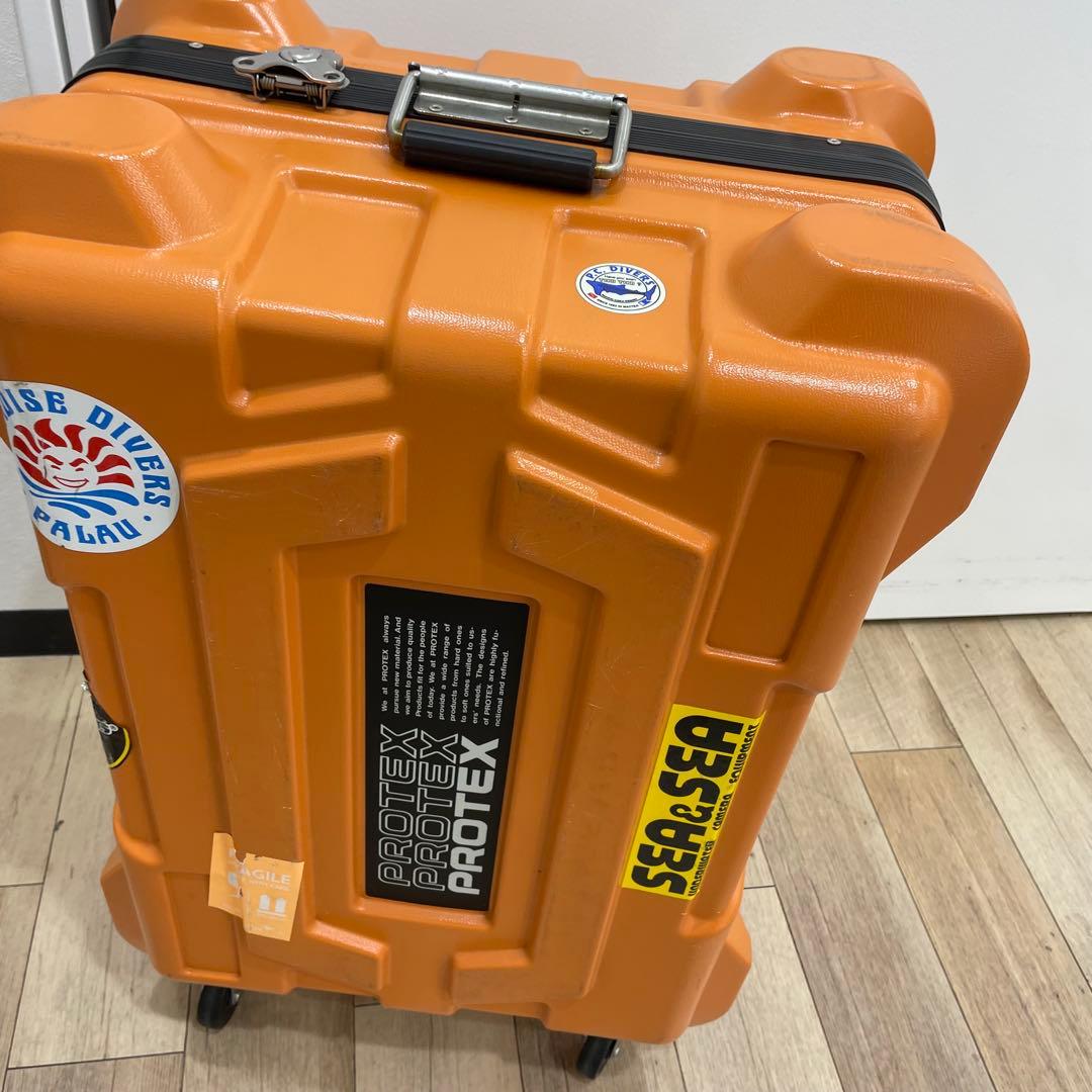 プロテックス　PROTEX CR-7000 オレンジ キャリーケース　ハード