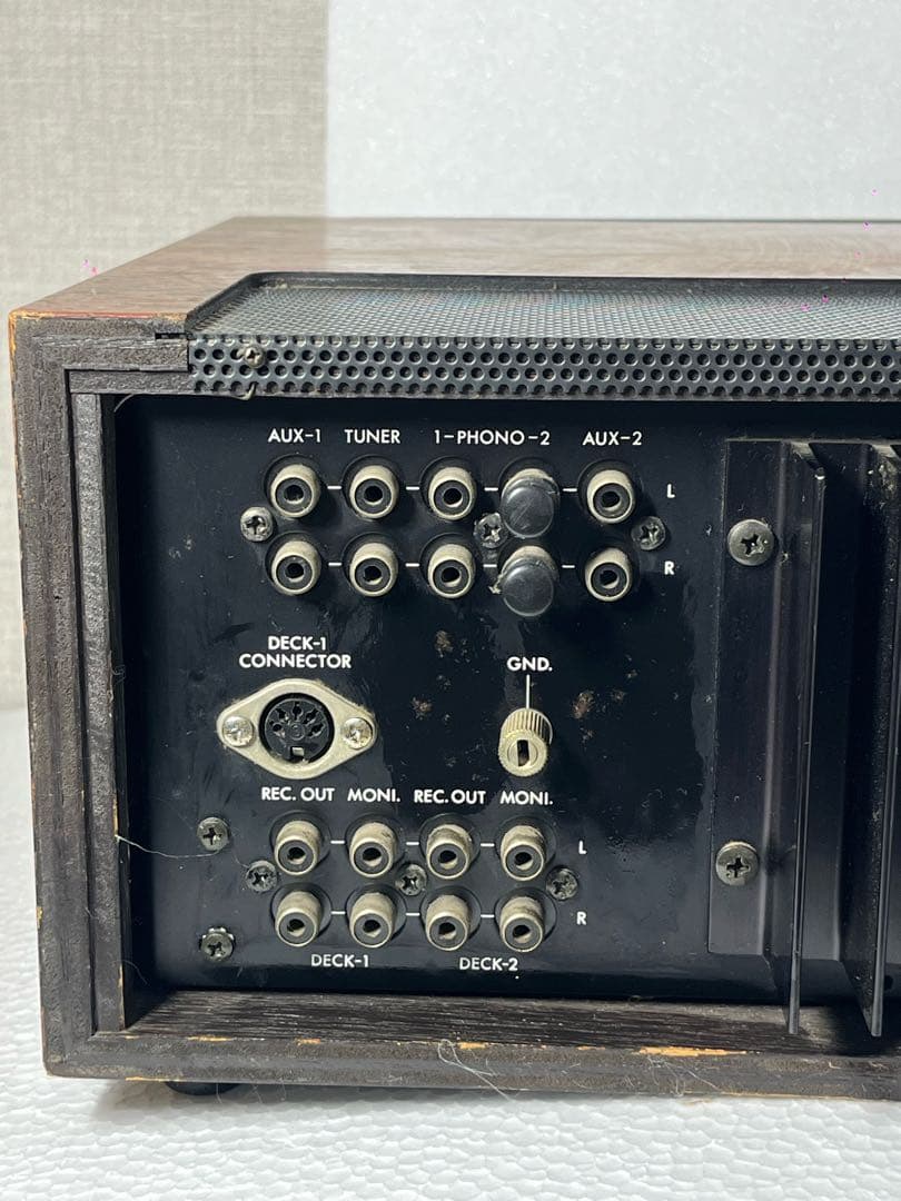 LUXMAN L-80V プリメインアンプ　レトロ　ビンテージ　オーディオ