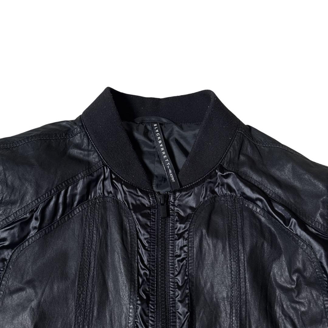ブラックバレット バイ ニールバレット 羊革 ラムレザー ブルゾン ジャケット