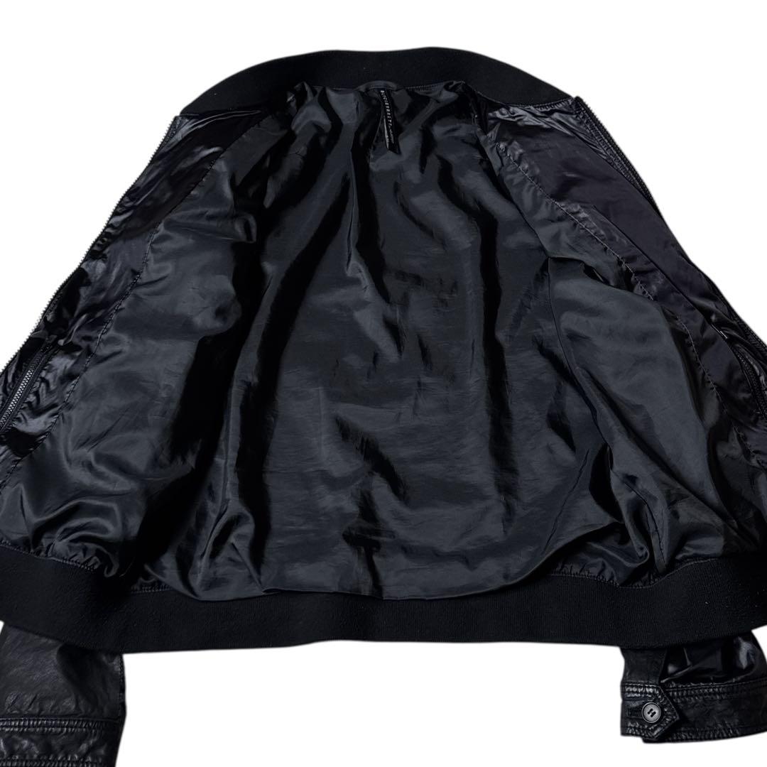 ブラックバレット バイ ニールバレット 羊革 ラムレザー ブルゾン ジャケット