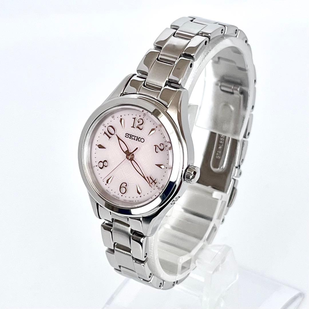 セイコー SEIKO レディース腕時計 稼働 電波ソーラー 磨き済み s2105