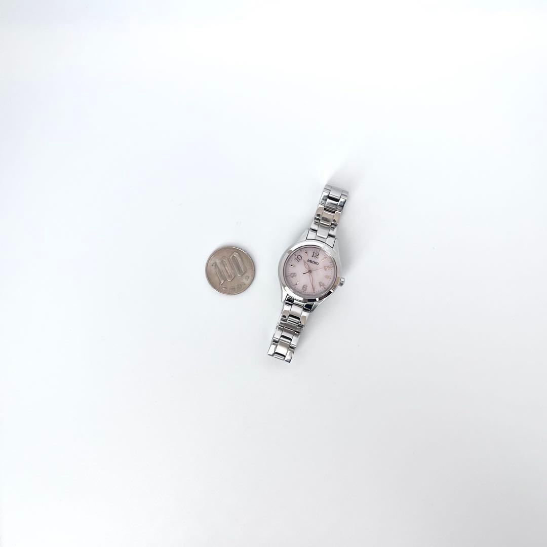 セイコー SEIKO レディース腕時計 稼働 電波ソーラー 磨き済み s2105