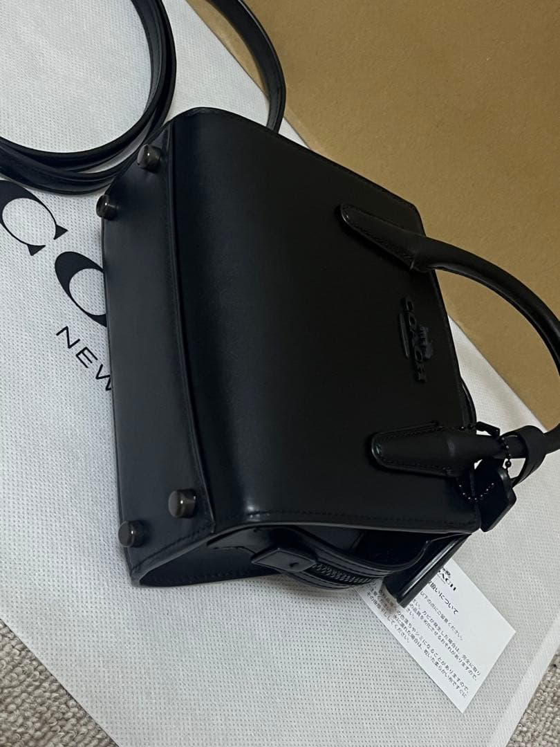 新品 コーチ アンドレア ミニ キャリーオール 2WAY ショルダーバッグ