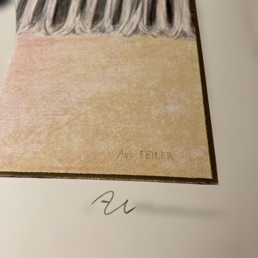 アヴィ　ファイラー　リトグラフ　花瓶の花　67枚