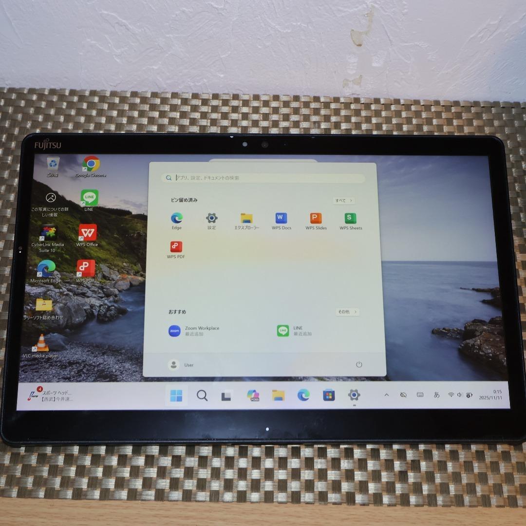 特価処分タブレット！Win11公式対応i5/メ8G/SSD/無線/カメラ/タッチ