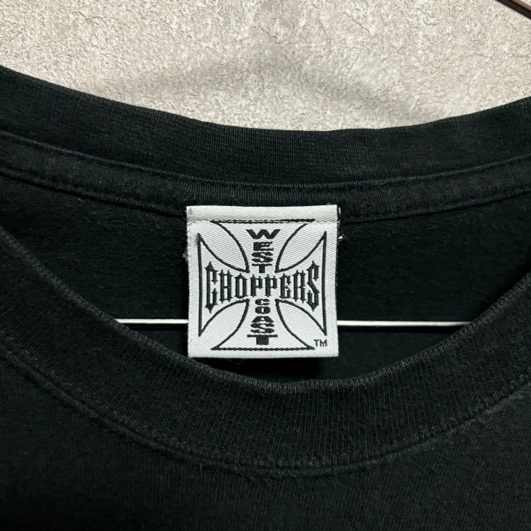 XXL West Coast Choppers Long ロンT fire