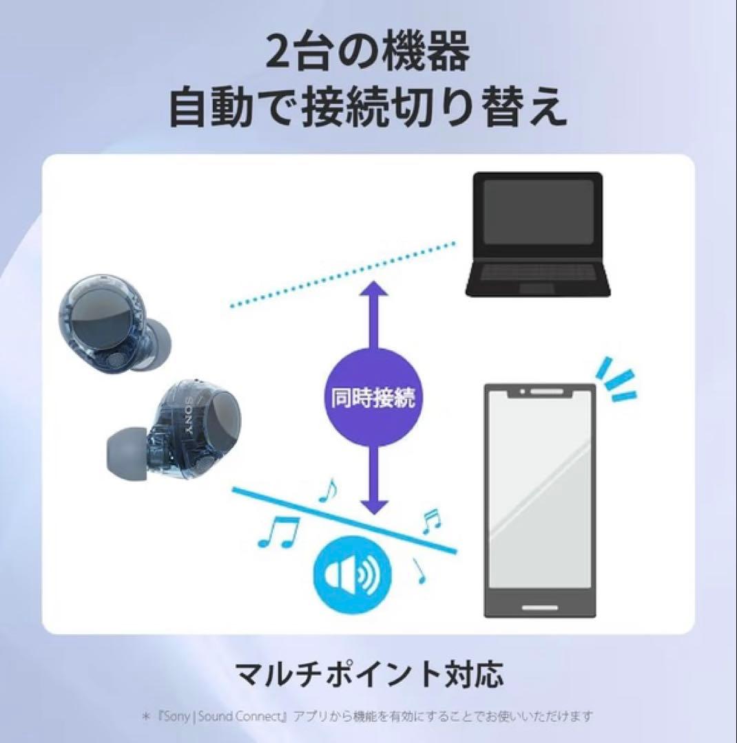 SONY WF-C710N ワイヤレスイヤホン