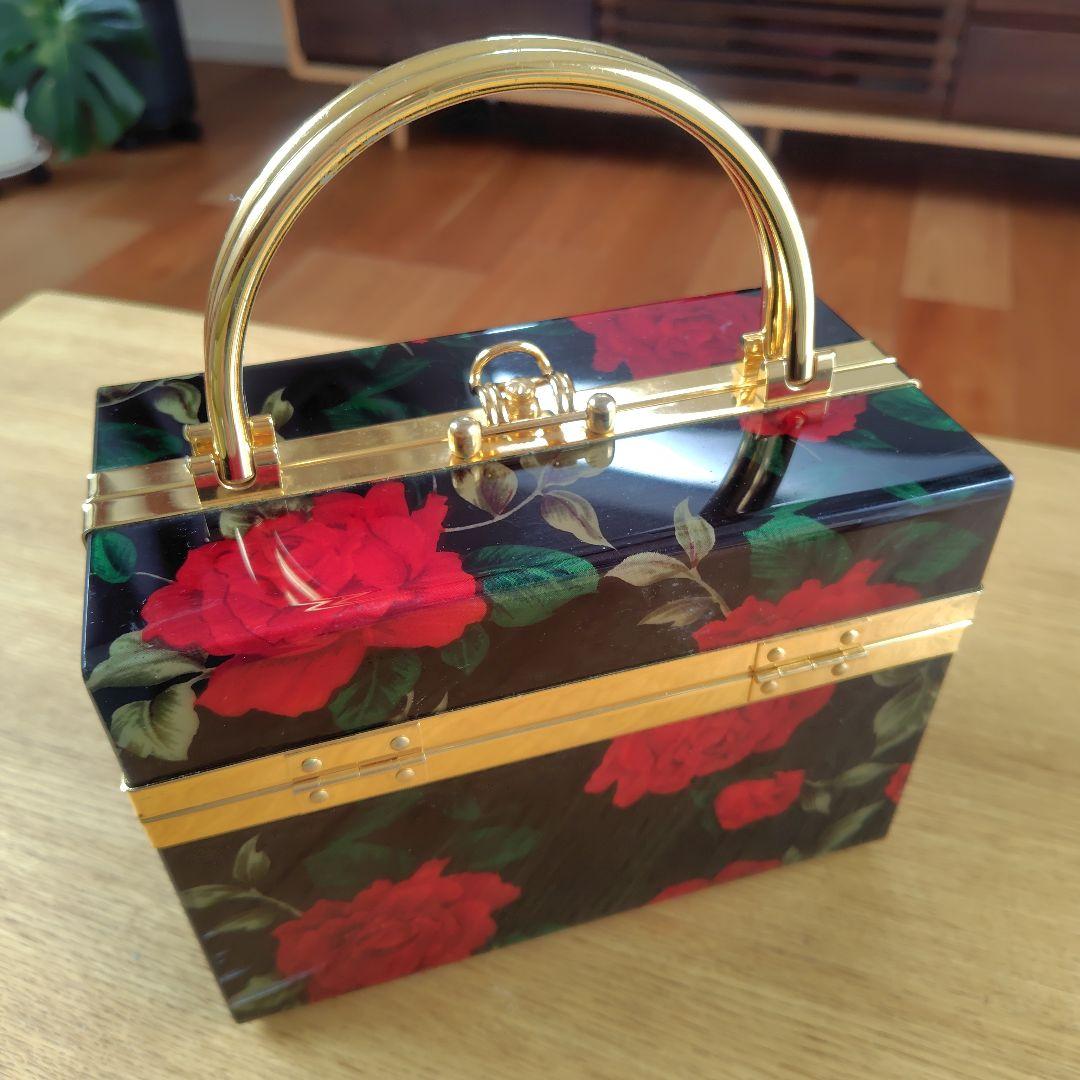 ボルサソベラナ バニティバッグ 化粧ボックス パーティーバッグ