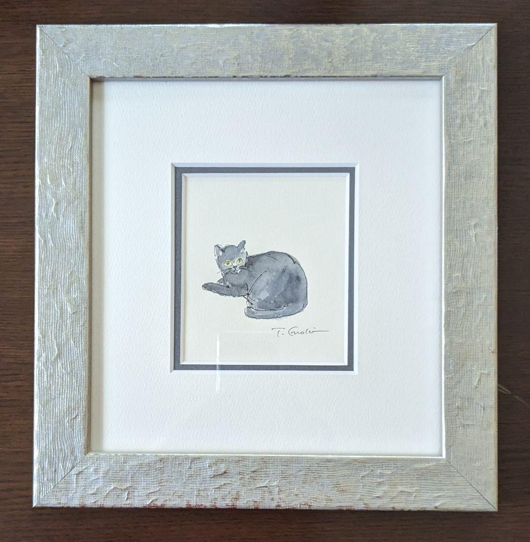 榎木孝明　猫の絵画①