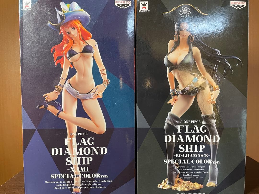FLAG DIAMOND SHIP　ハンコック　ナミ　スペシャルカラーセット