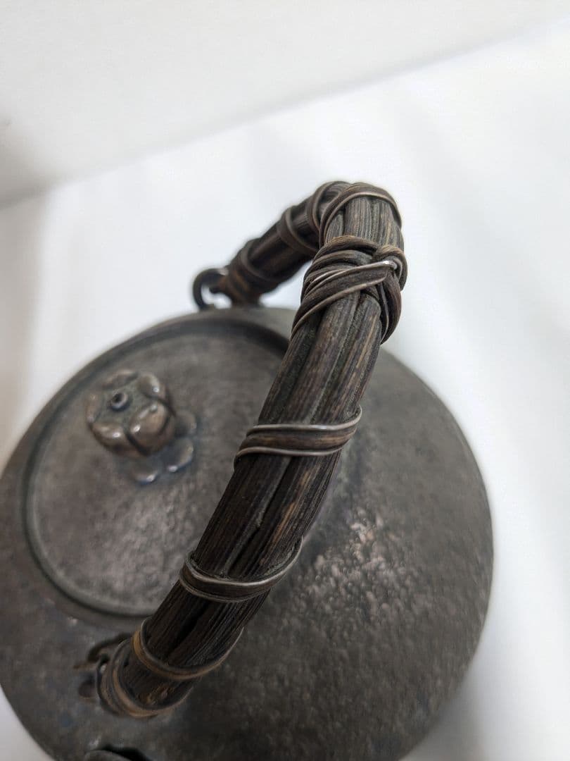 銀製 銀瓶 約220g 宝珠形湯便 茶瓶