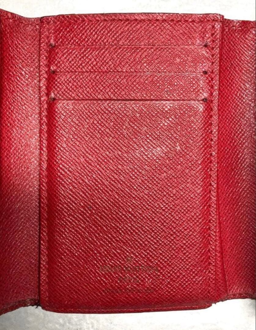 ルイヴィトン ダミエ ポルトフォイユ　ゾエ　ヴィクトリーヌ　折り財布