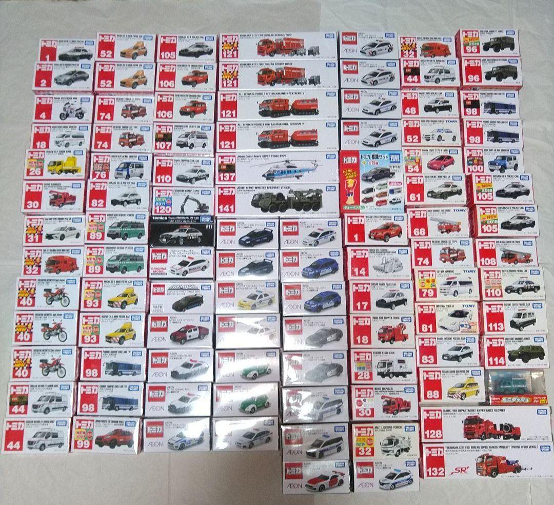 トミカ 緊急車両 163台 警察 消防 救急 海保 自衛隊 海外 MER