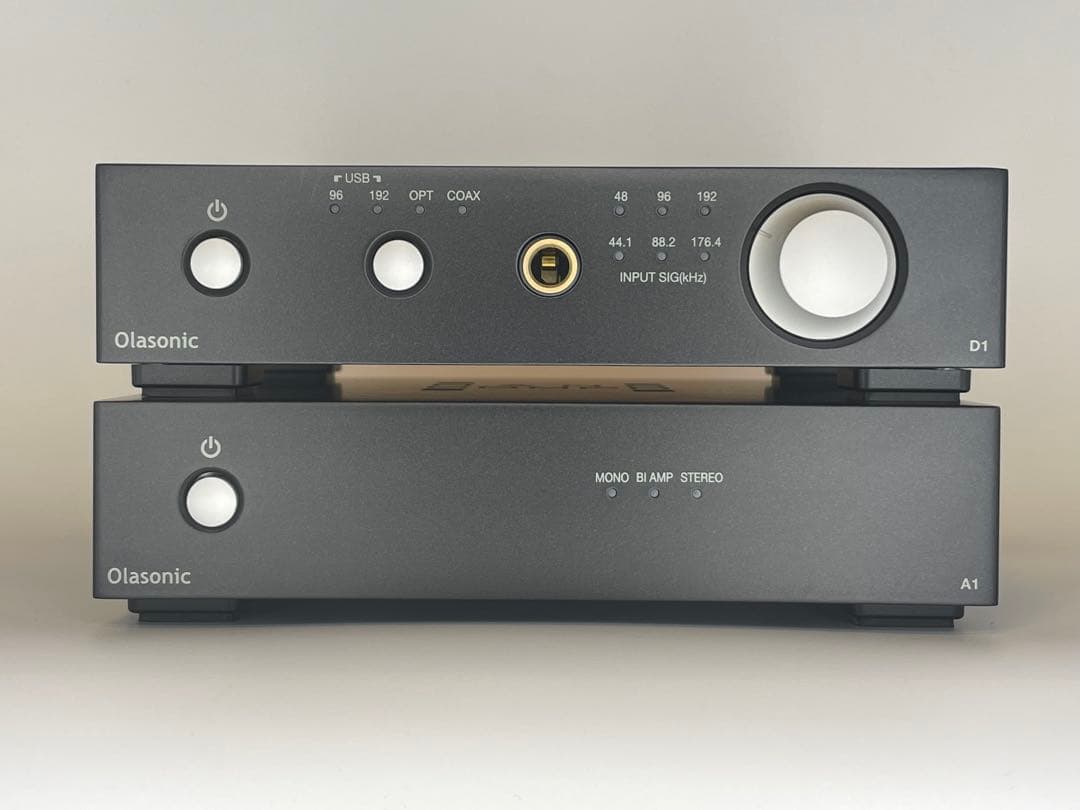 NANO-D1 NANO-A1 セット 美品 Olasonic DAC AMP