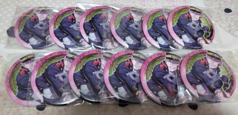 ゴールデンカムイ　金カム　コレクション缶バッジ　コレ缶　宇佐美時重