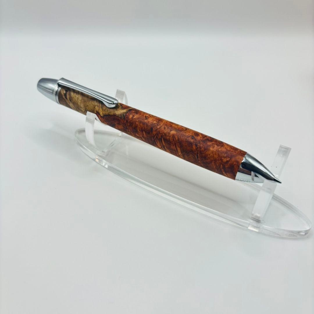 工房楔 トレチェーレ 花梨 こぶ杢 ビルマ 新品未使用 0.5mm マルチペン