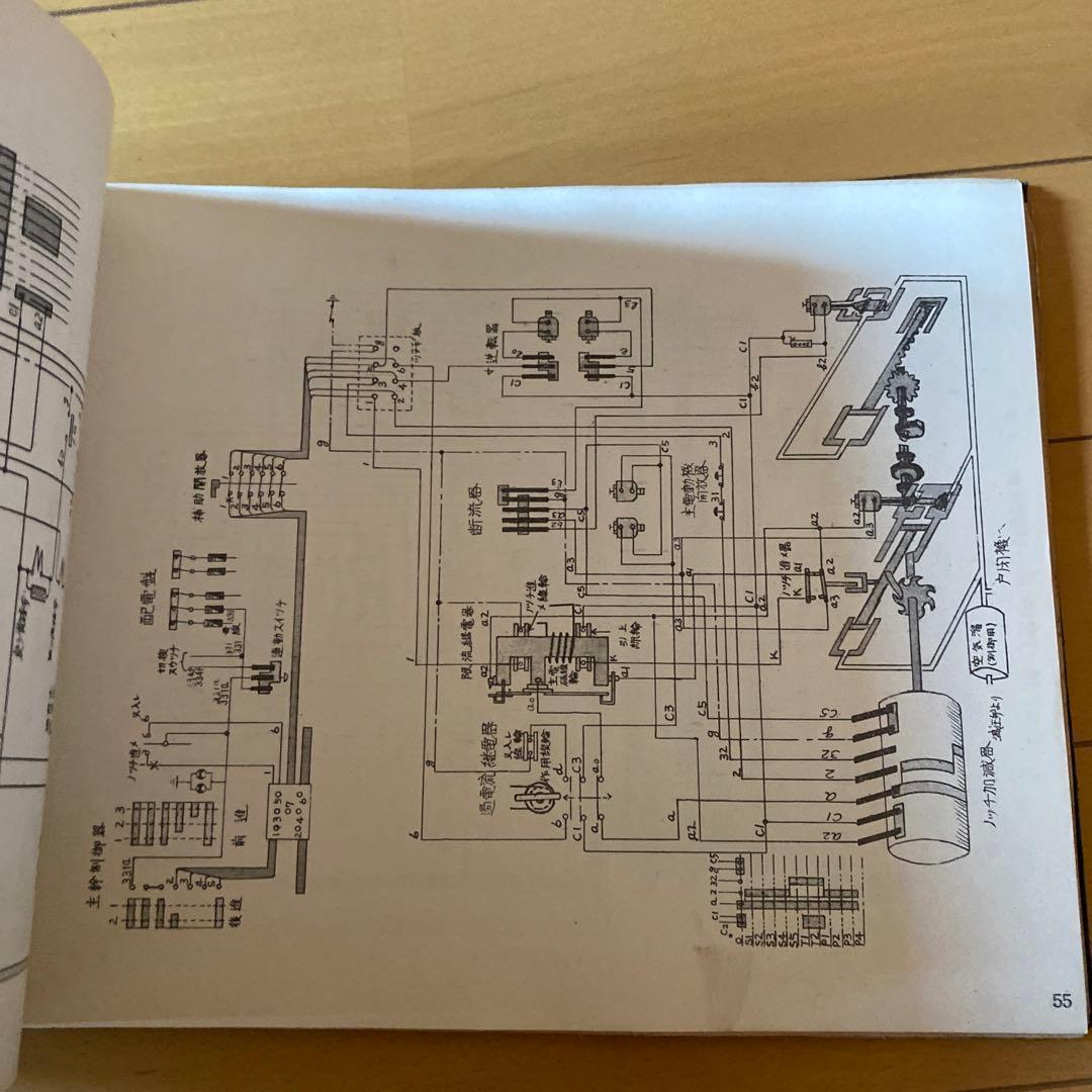 鉄道　電車ツナギ図解