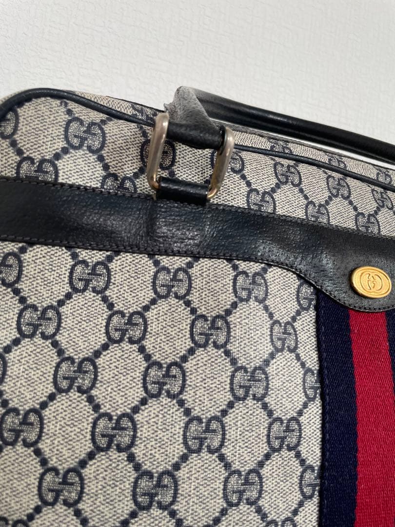 【GUCCI】トートバッグ 大きめ シェリーライン オールドグッチ