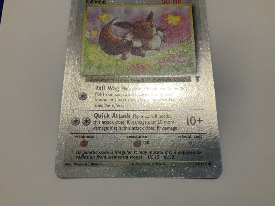 Eevee イーブイ 74/110 Reverse Holo Legendary
