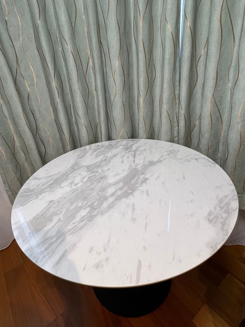 セラミックダイニングテーブル(セーラル TA666 WHBK)