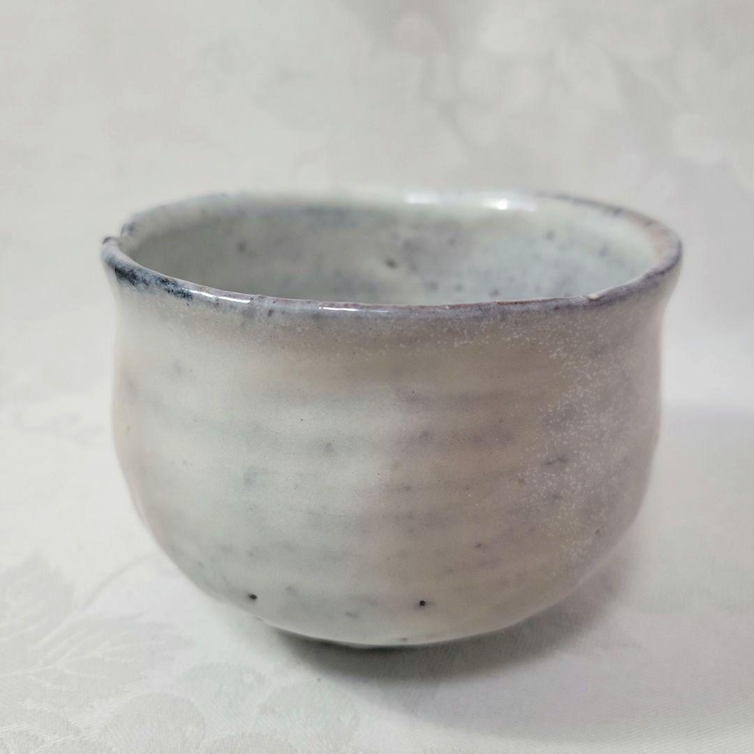 三輪　栄造　作　　白萩茶碗