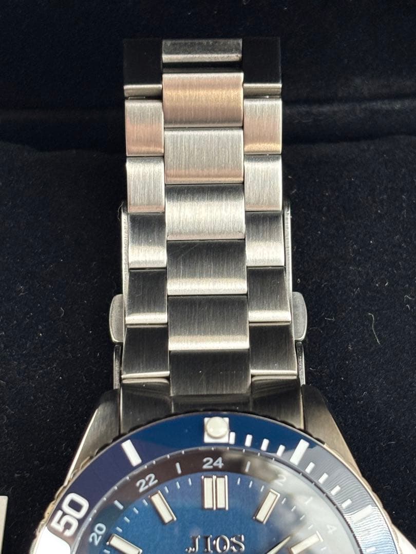 ひ*。様 メンズ機械式腕時計　JIOS GMT DIVERS 104 ダイバーズ